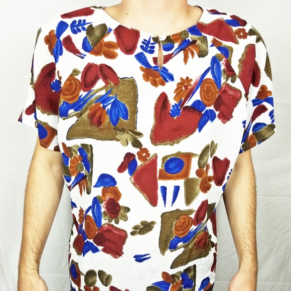 Truffles 22W Abstract 80s 90s Style Shirt - Picture 1 of 8